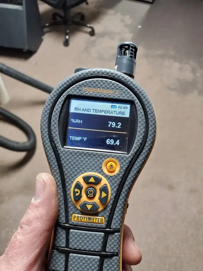Moisture meter humidity assessment for Mold Remediation & Removal in Belton